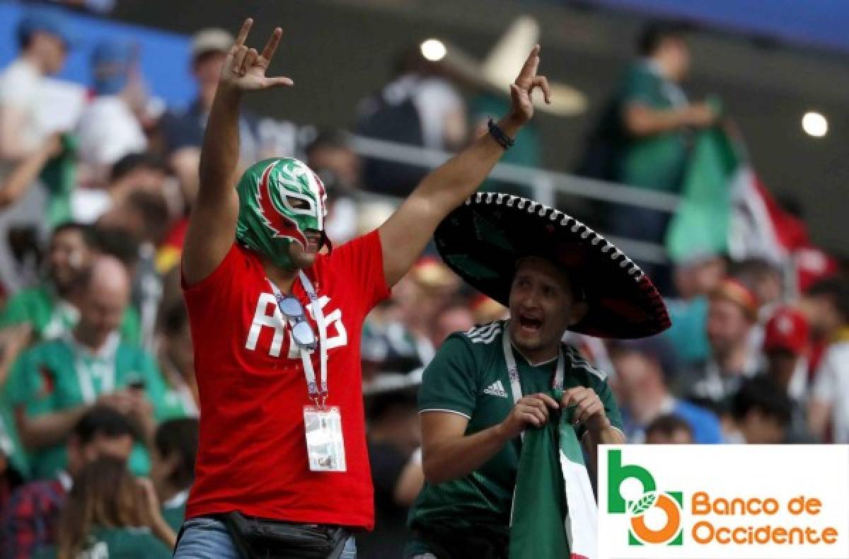 Fotos curiosas: Aficionados mexicanos se robaron el show en el Mundial de Rusia