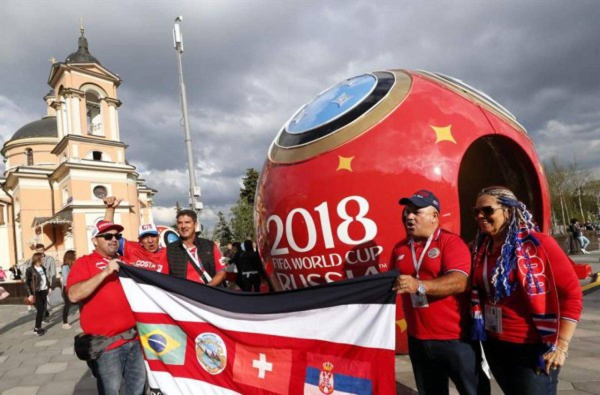 ¡Qué fiesta! El increíble ambiente en Rusia a horas del inicio del Mundial