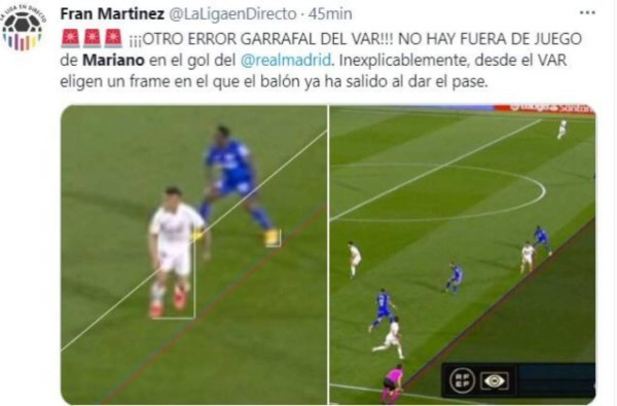 Modric, el VAR y Real Madrid, víctimas de los memes tras el empate del Real Madrid ante Getafe