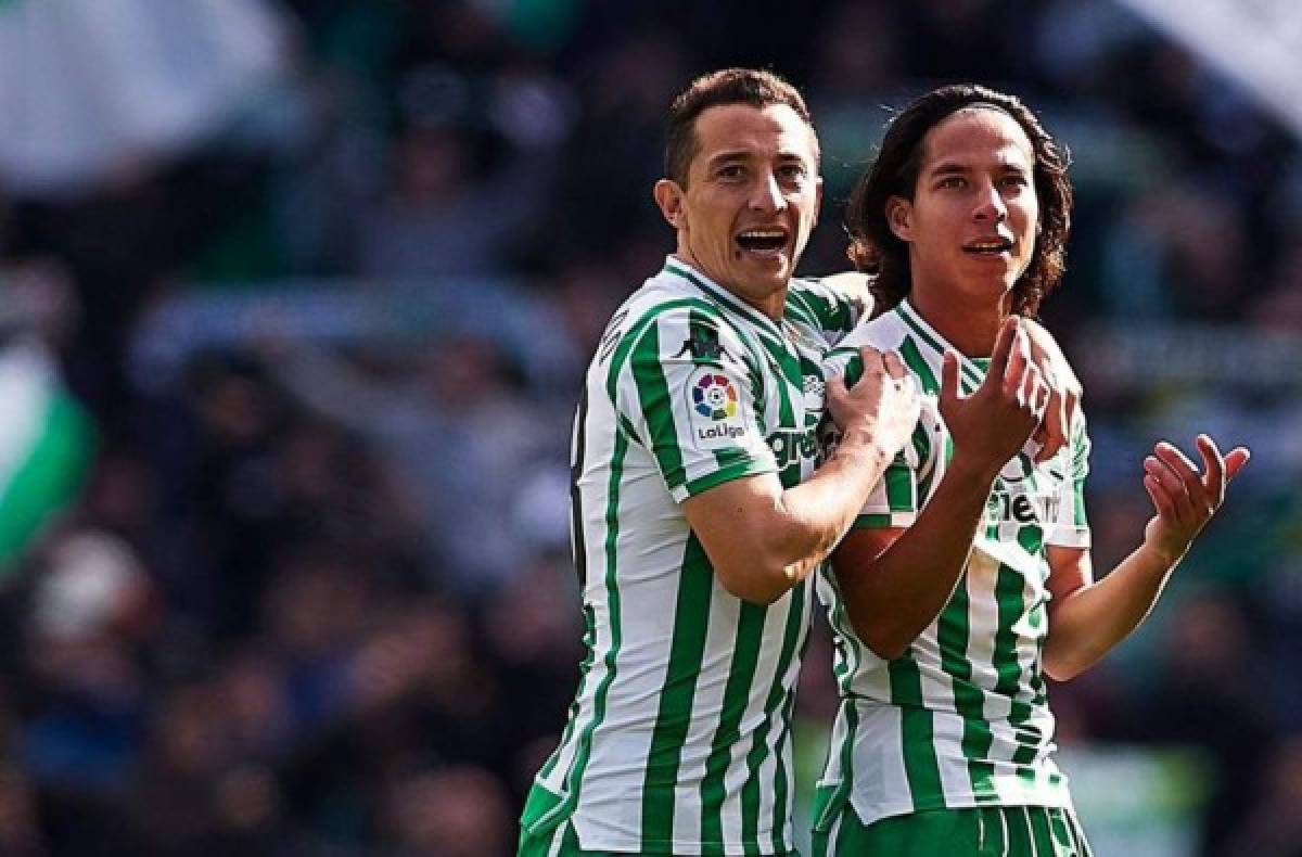 Diego Lainez y Andrés Guardado se enfrentarán a la MLS con el Betis