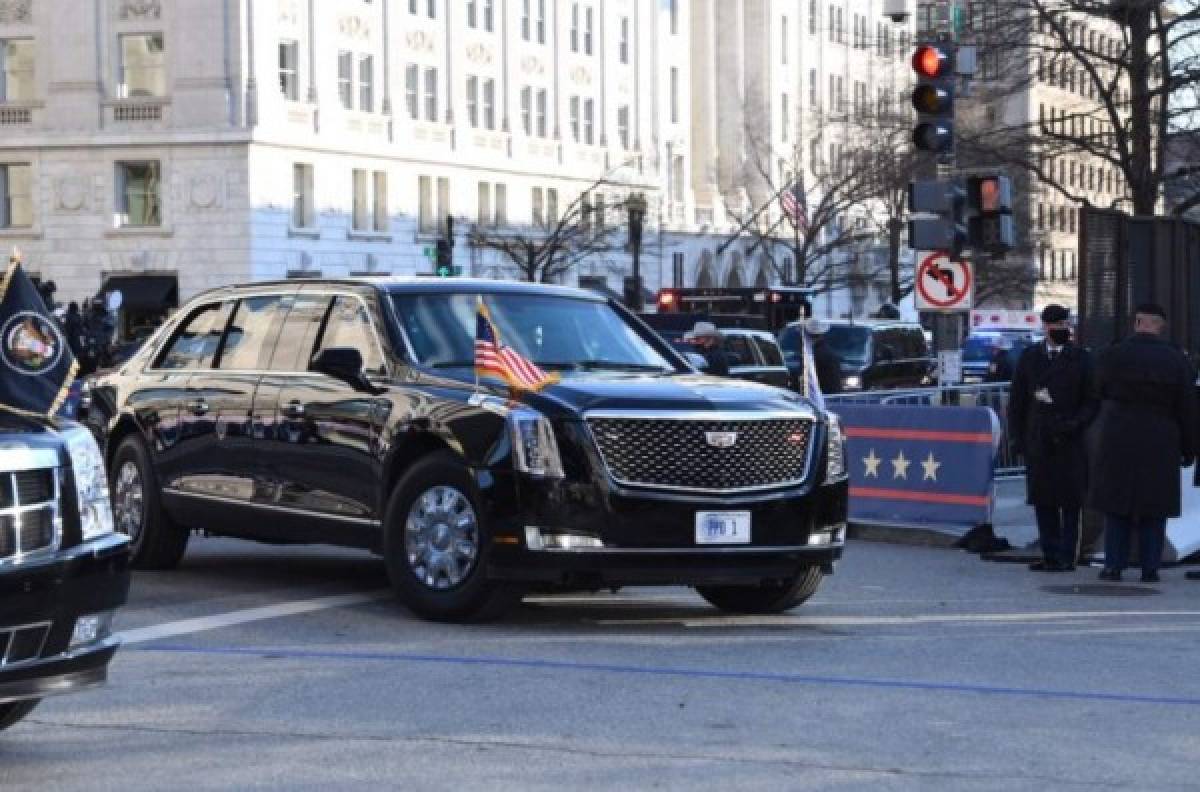 Por dentro y por fuera: Así es 'La Bestia', el indestructible auto del presidente de Estados Unidos  