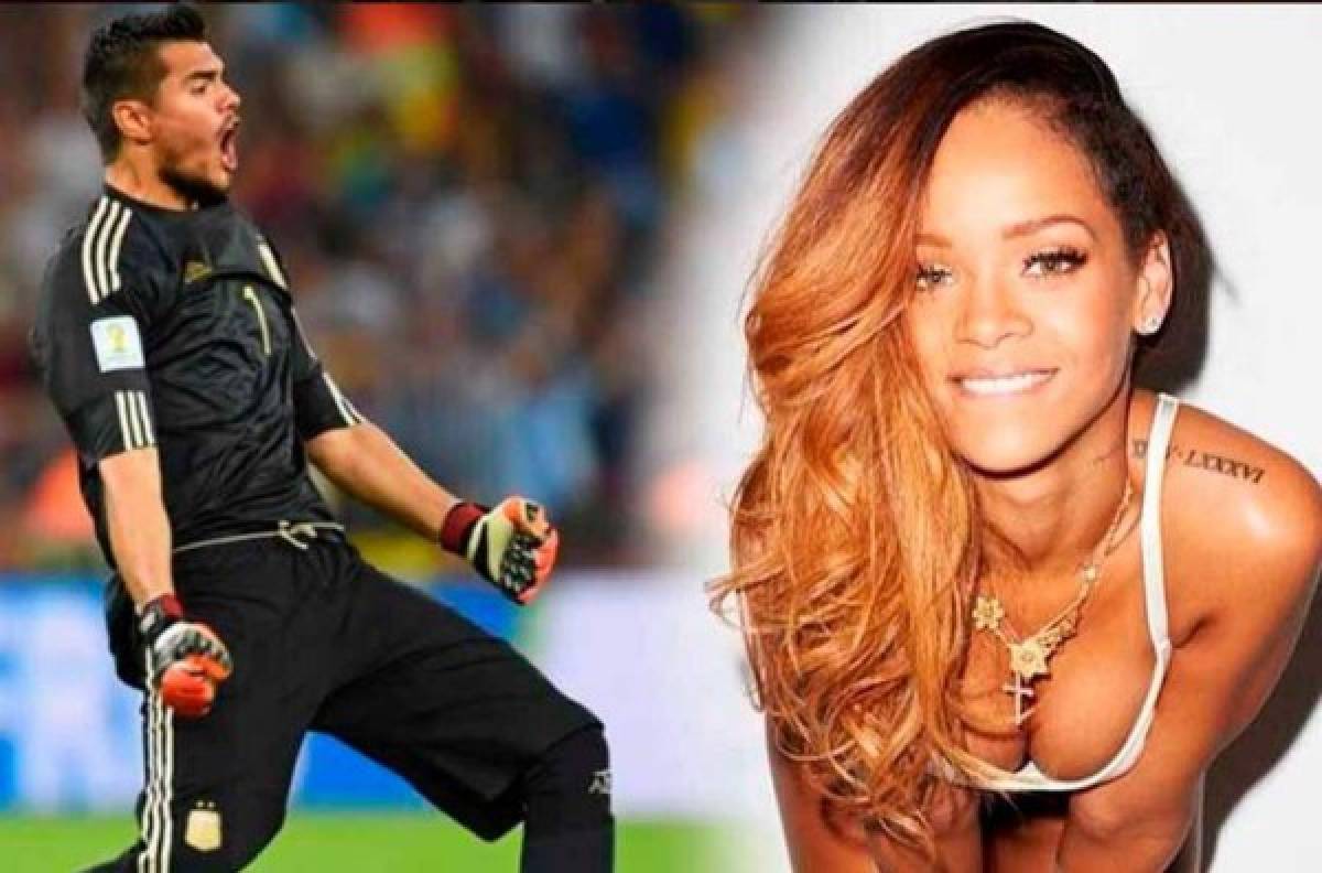 Rihanna y su eterna obsesión con los deportistas
