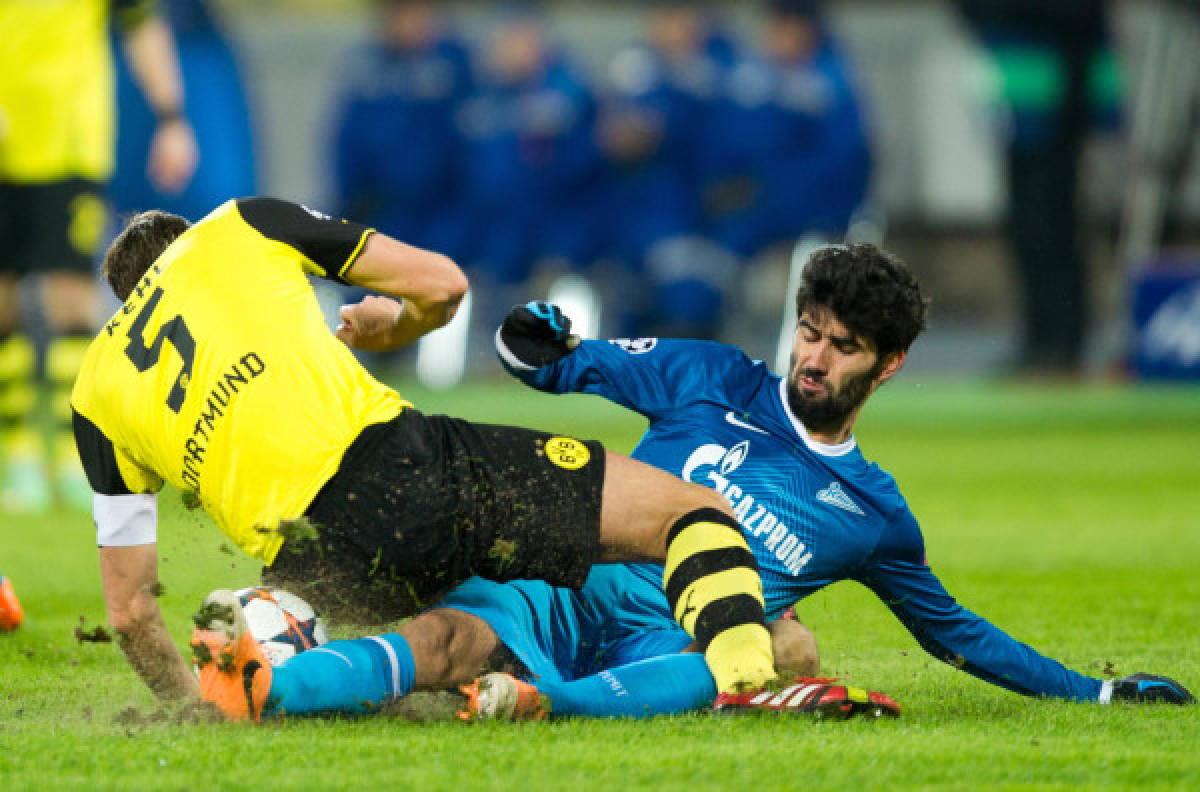 Borussia Dortmund derrotó 4-2 al Zenit en Rusia