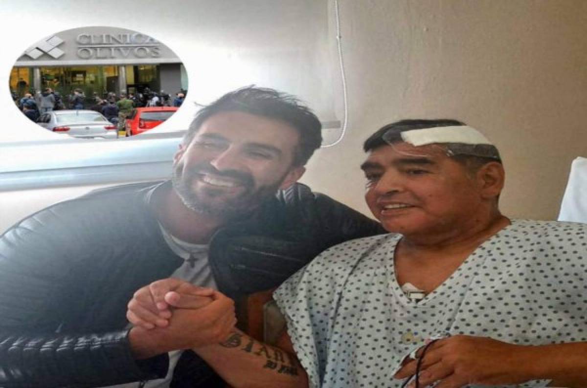 Diego Maradona supera con éxito operación en la cabeza y es dado de alta por su médico