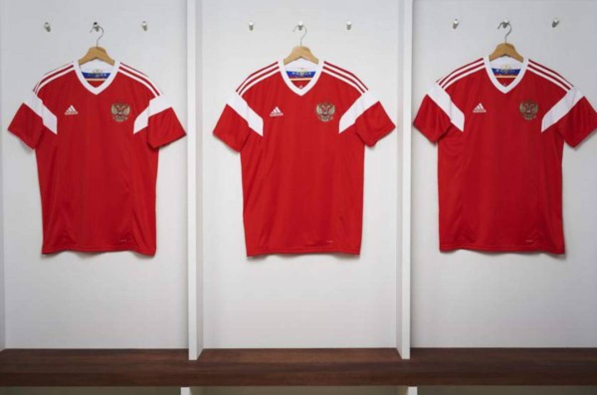 Las camisas que usarán las selecciones en el Mundial de Rusia 2018