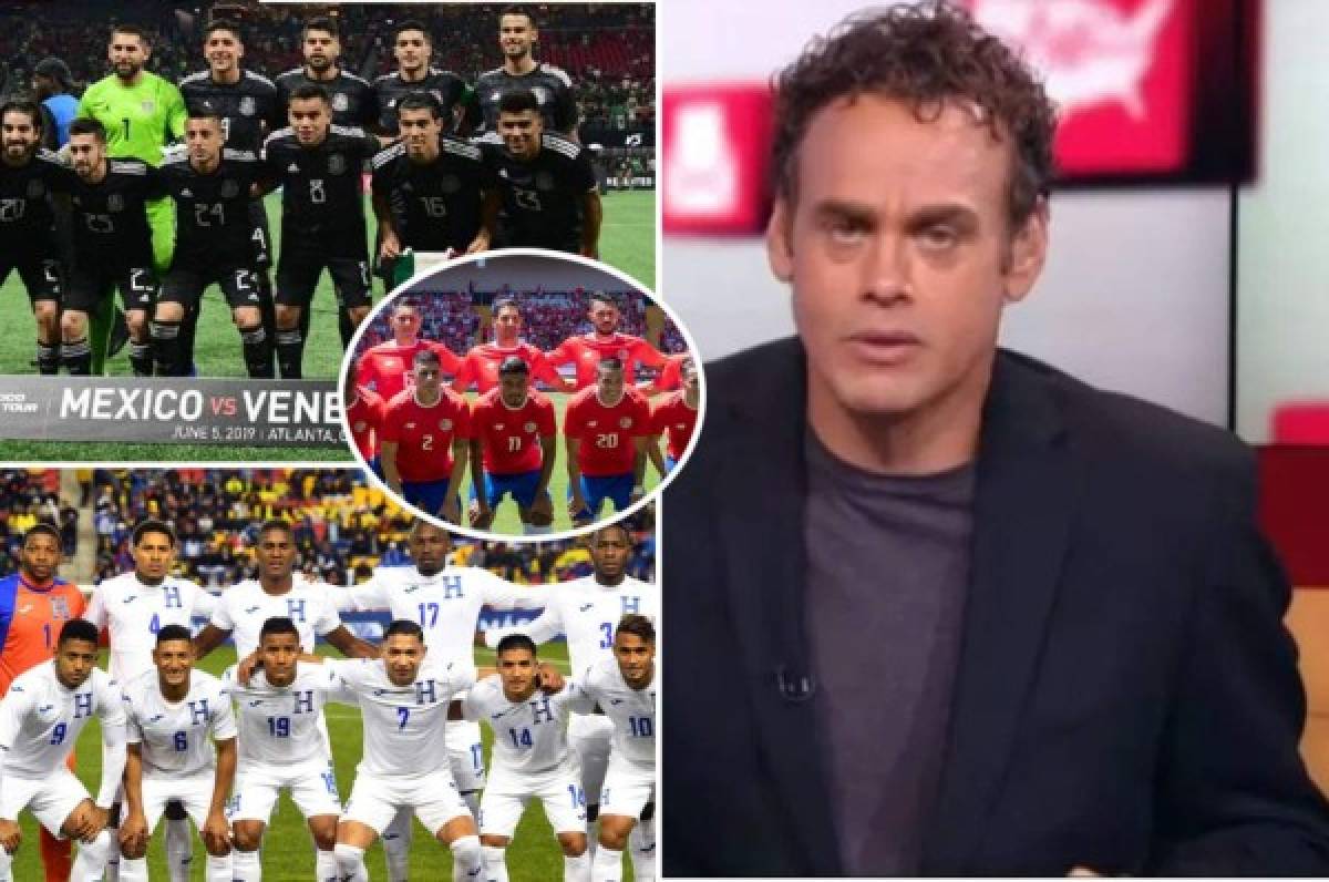 David Faitelson llama 'mediocre' a la Copa Oro y dice que México debe ganarla  