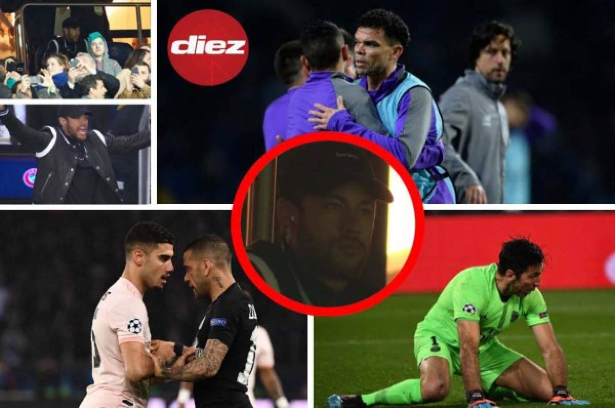 NO SE VIO EN TV: La frustración de Neymar tras la eliminación, la visita sorpresa y el abrazo de Pepe con un mexicano   