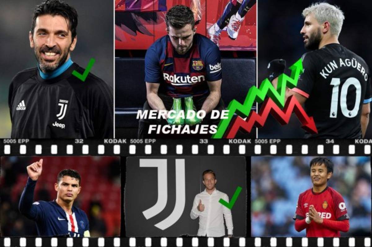 Mercado de fichajes: La Juventus anuncia bajas, el nuevo refuerzo del Barça y movimientos en el PSG