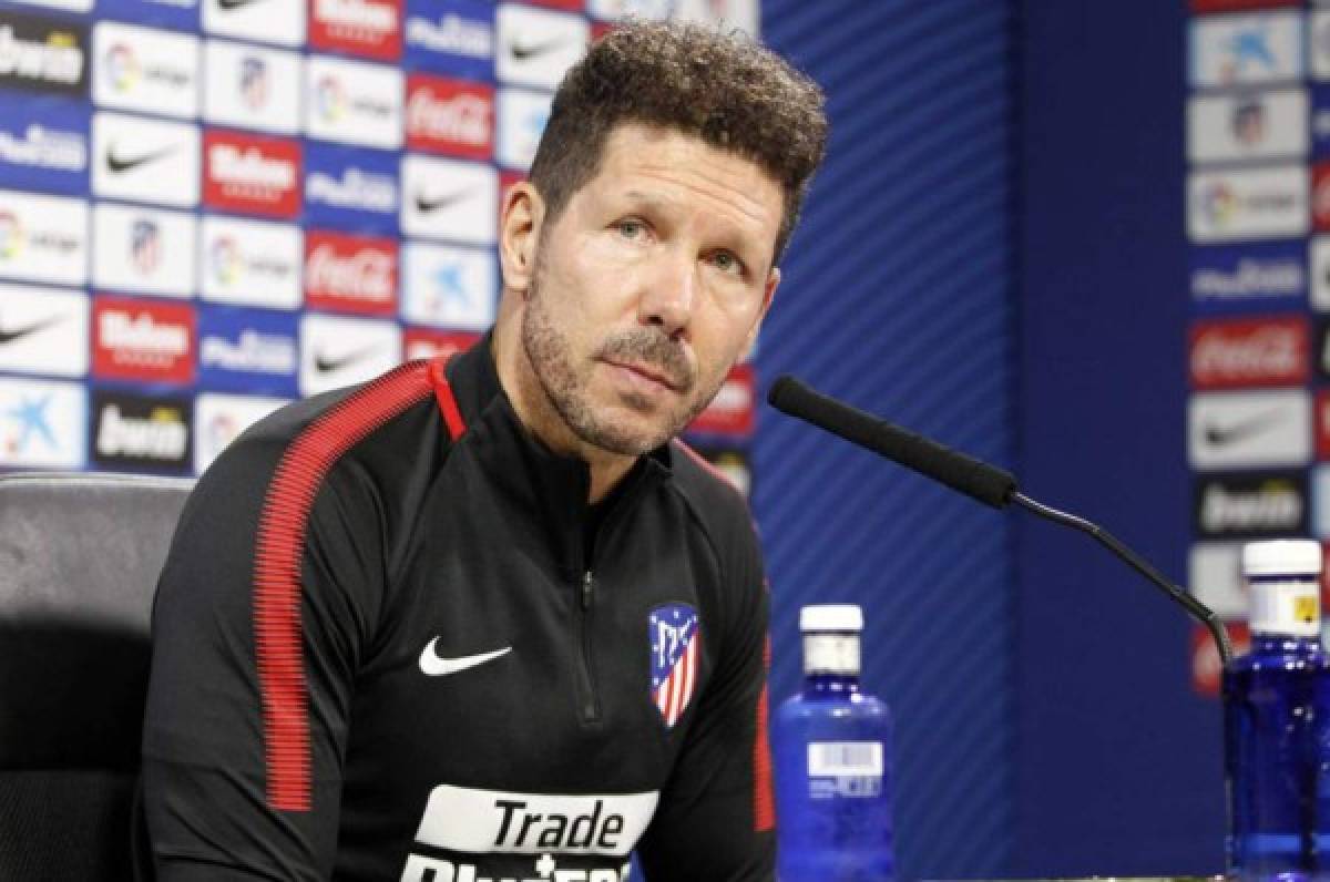 Simeone sorprende: ''El Real Madrid es mejor que el PSG, Barcelona y el City''