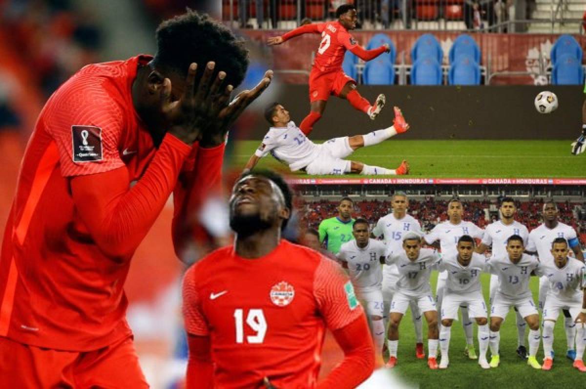 ¡Qué foto de Andy Najar conteniendo la furia de Alphonso Davies! Las mejores imágenes del Canadá-Honduras en Toronto