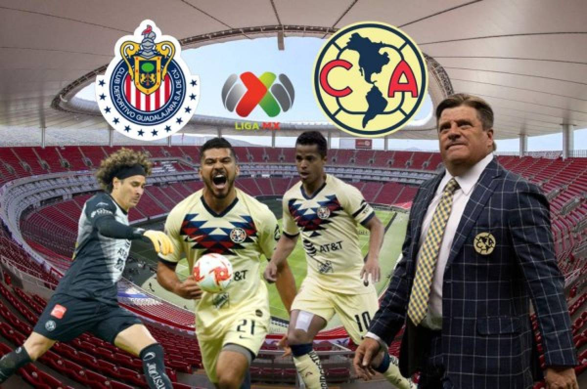 Con Ochoa y dos Santos como titulares: Así sería el equipo titular del América en el Clásico ante Chivas