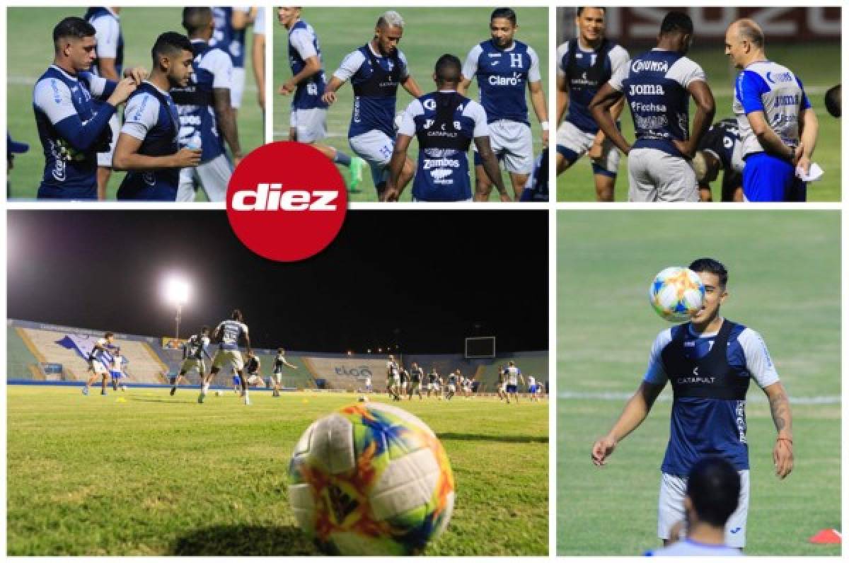 Las imágenes del inicio de la preparación de Honduras para amistosos con Puerto Rico y Chile