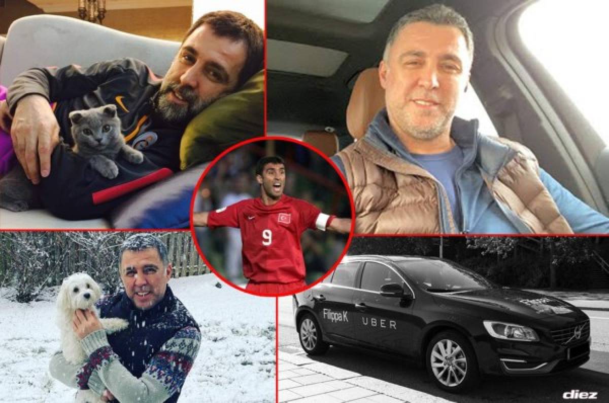 Hakan Sükür, de leyenda en Turquía a conductor de Uber en Estados Unidos