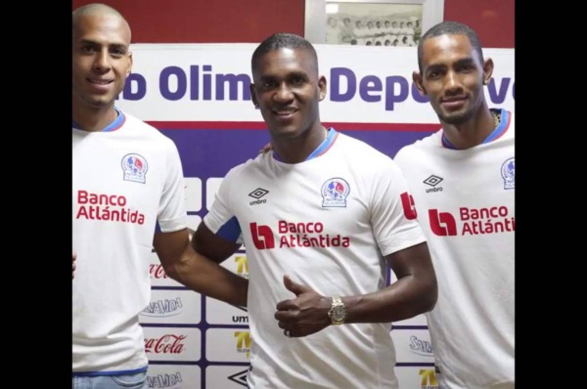 Olimpia hace oficial la renovación de Bengtson y fichajes de Brayan Beckeles y Eddie Hernández