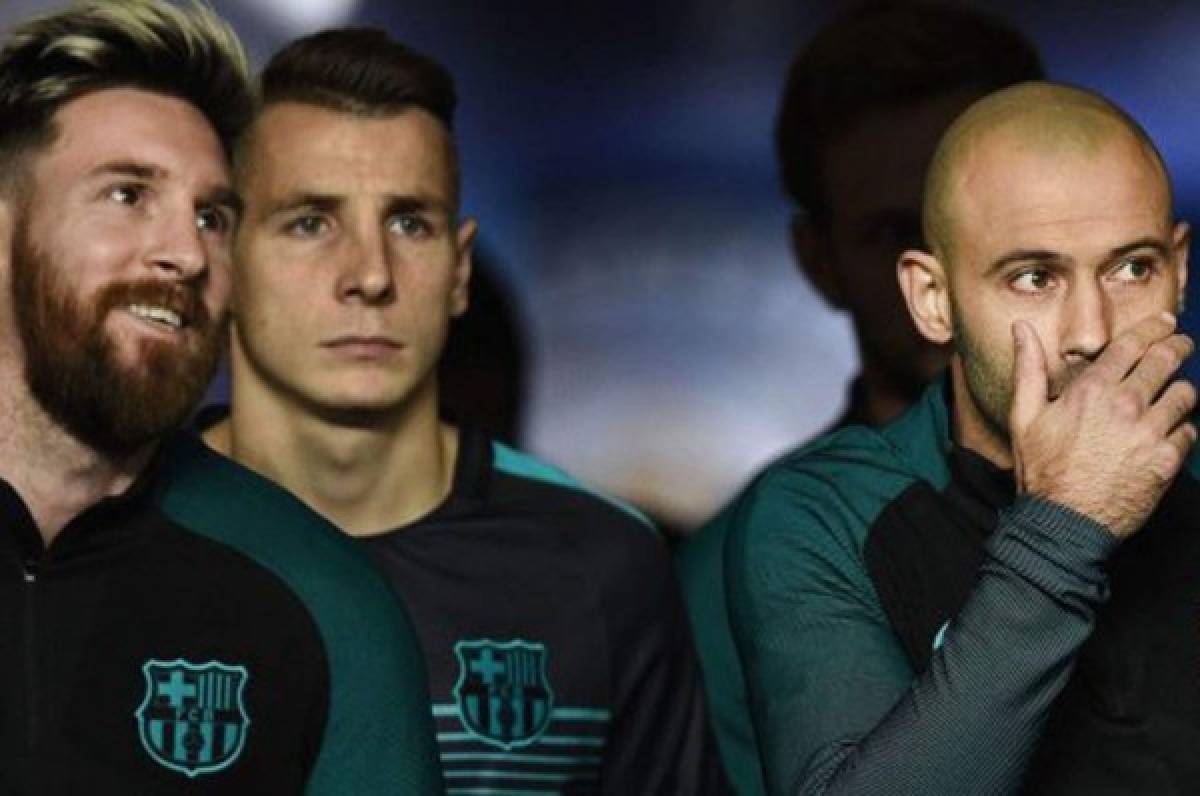 Mascherano sobre Messi: 'Tanto Leo como el club deben estar contentos'