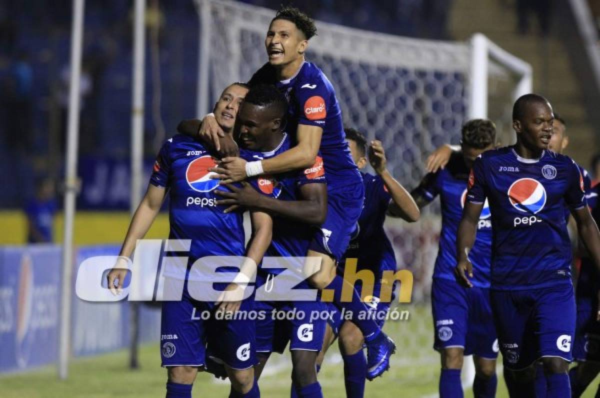 Motagua pega primero en la ida de las semifinales frente a Olimpia