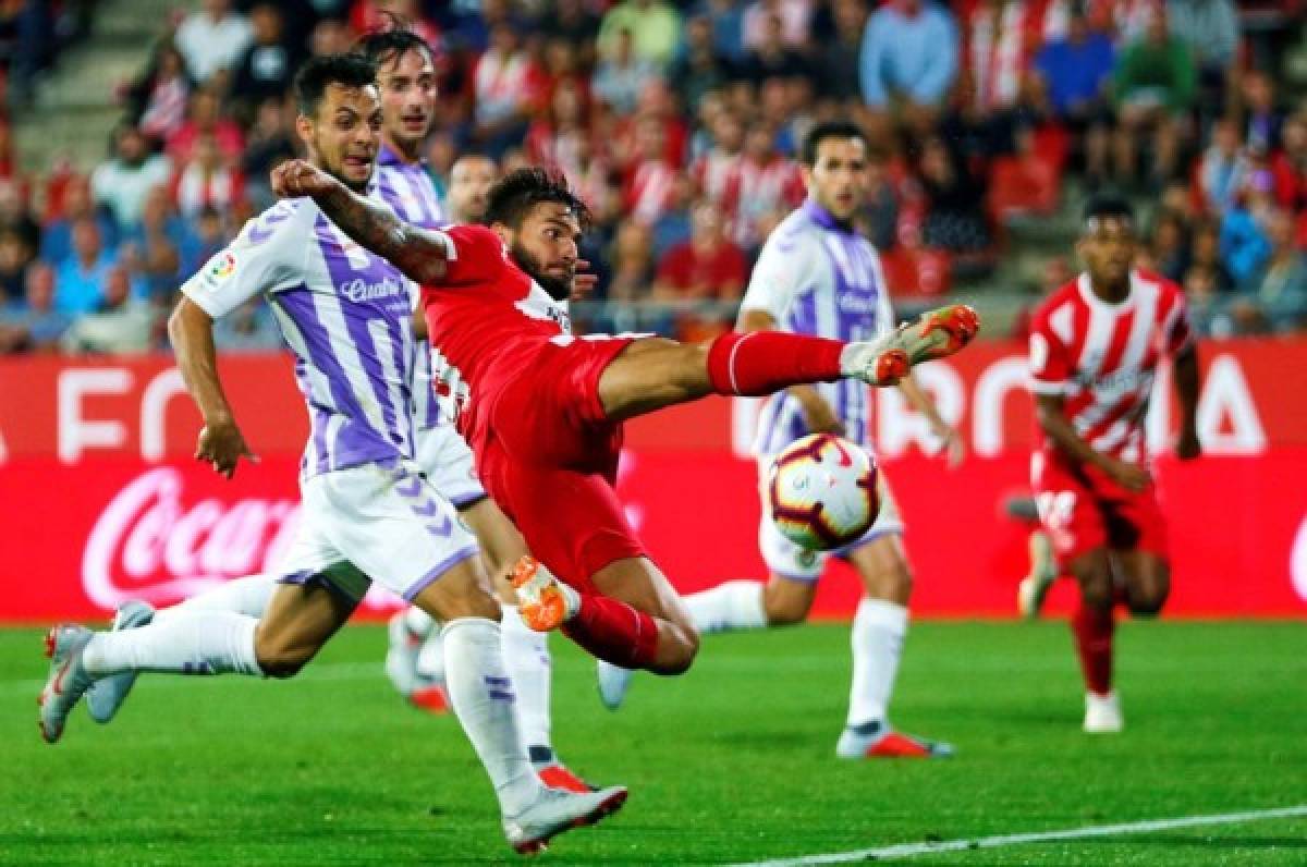Girona y 'Choco' Lozano empatan en su debut ante el Valladolid