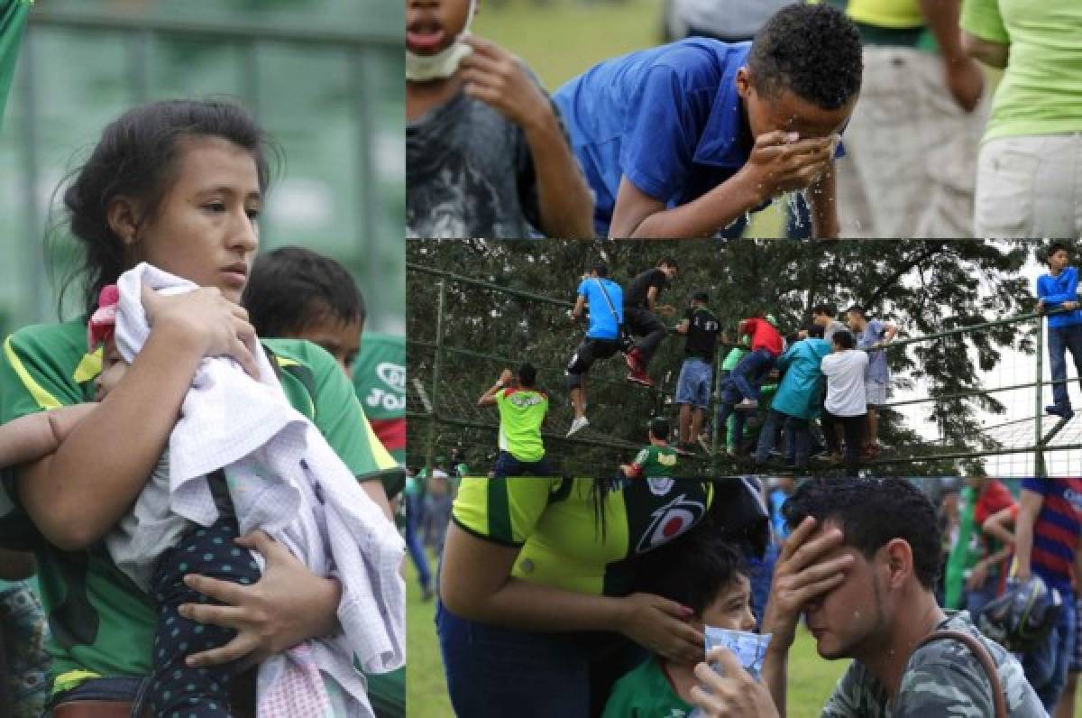 ¡Desesperación! Así se vivió desde adentro el zafarrancho tras el Marathón-Real España