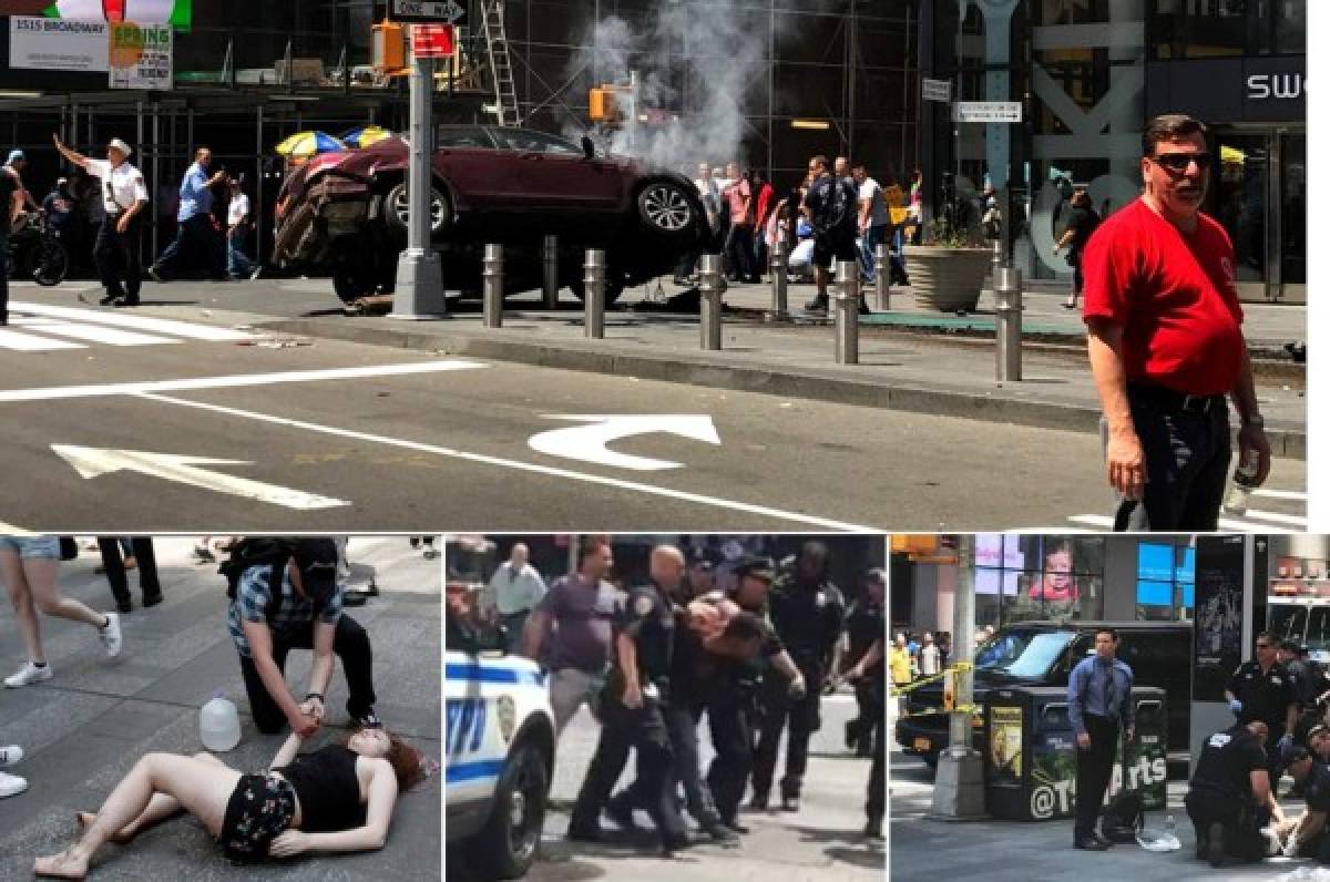 Tragedia en Nueva York: Impactantes imágenes en Times Square