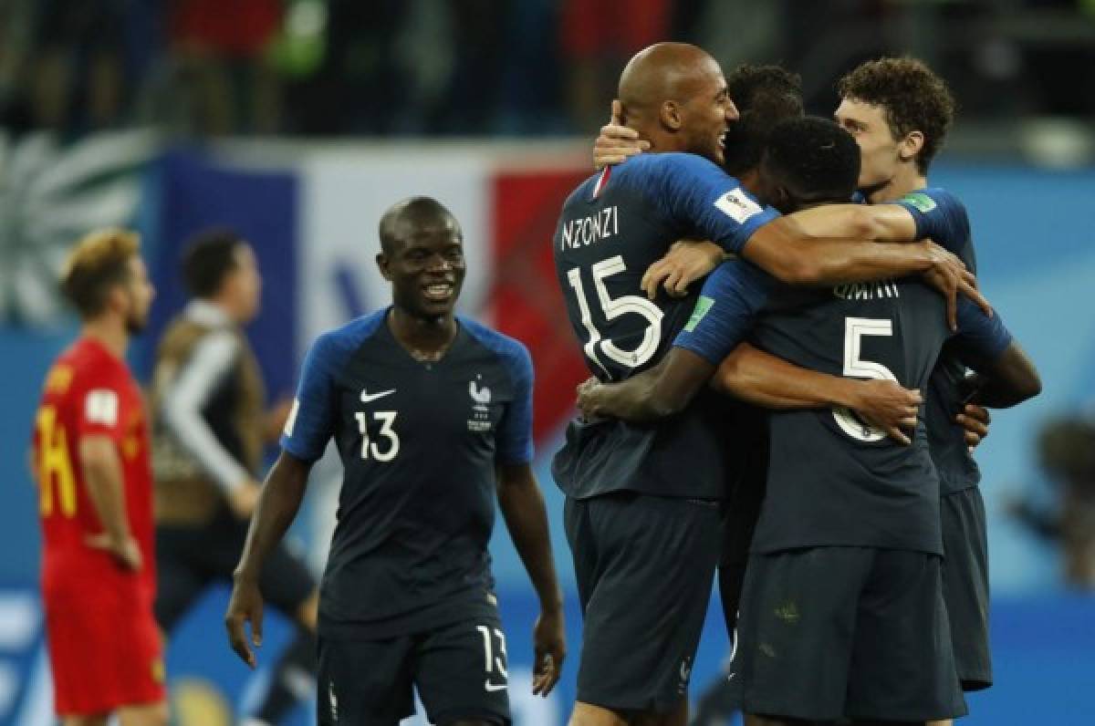 Francia venció a Belgica y es finalista del Mundial de Rusia-2018