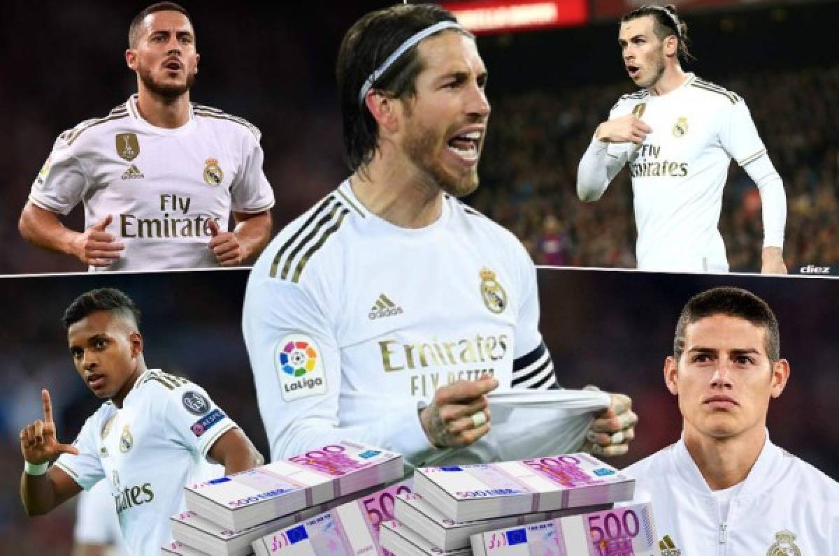Real Madrid: Revelan el salario de los jugadores y no creerás quién tiene el más bajo