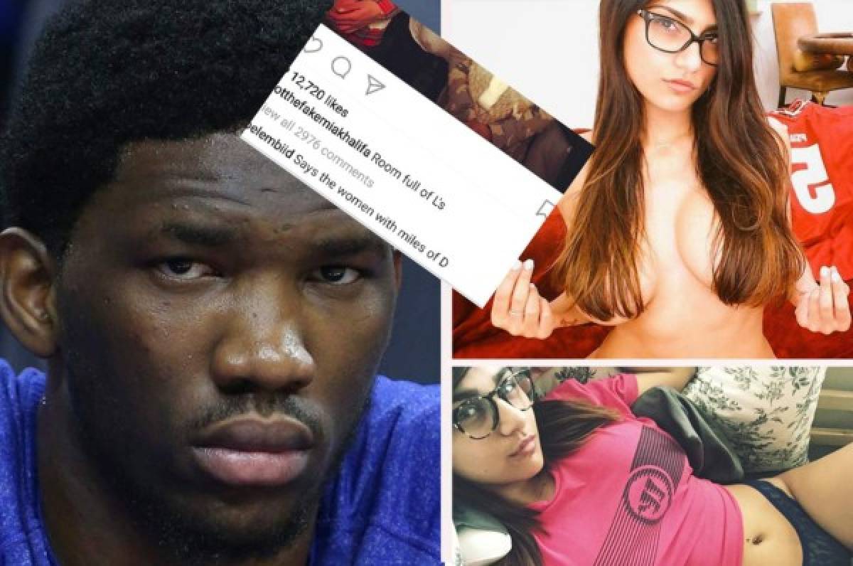 ¡Tremendo agarrón entre estrella de la NBA y exactriz de cine para adultos, Mia Khalifa!