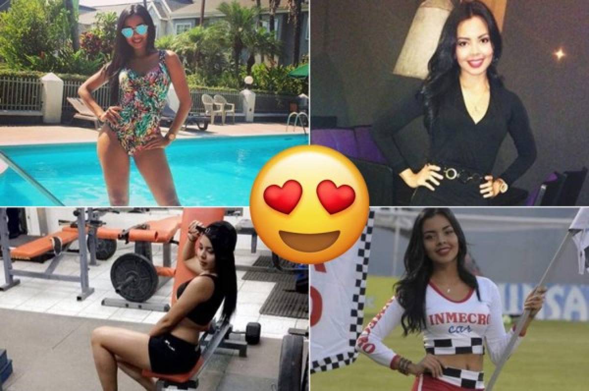 Getzabel Solórzano, la bella modelo que roba miradas en los estadios