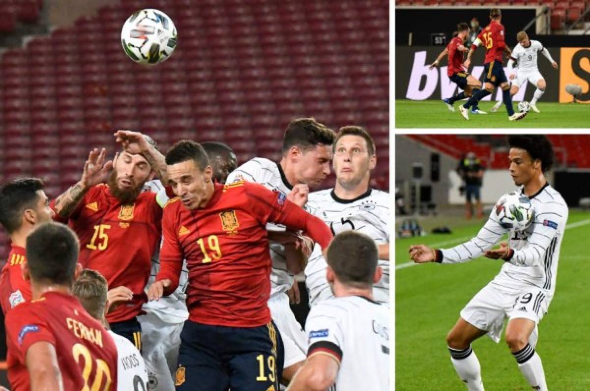 FOTOS: El 'caño' a Sergio Ramos, el enfado de Luis Enrique y los debutantes en el Alemania-España