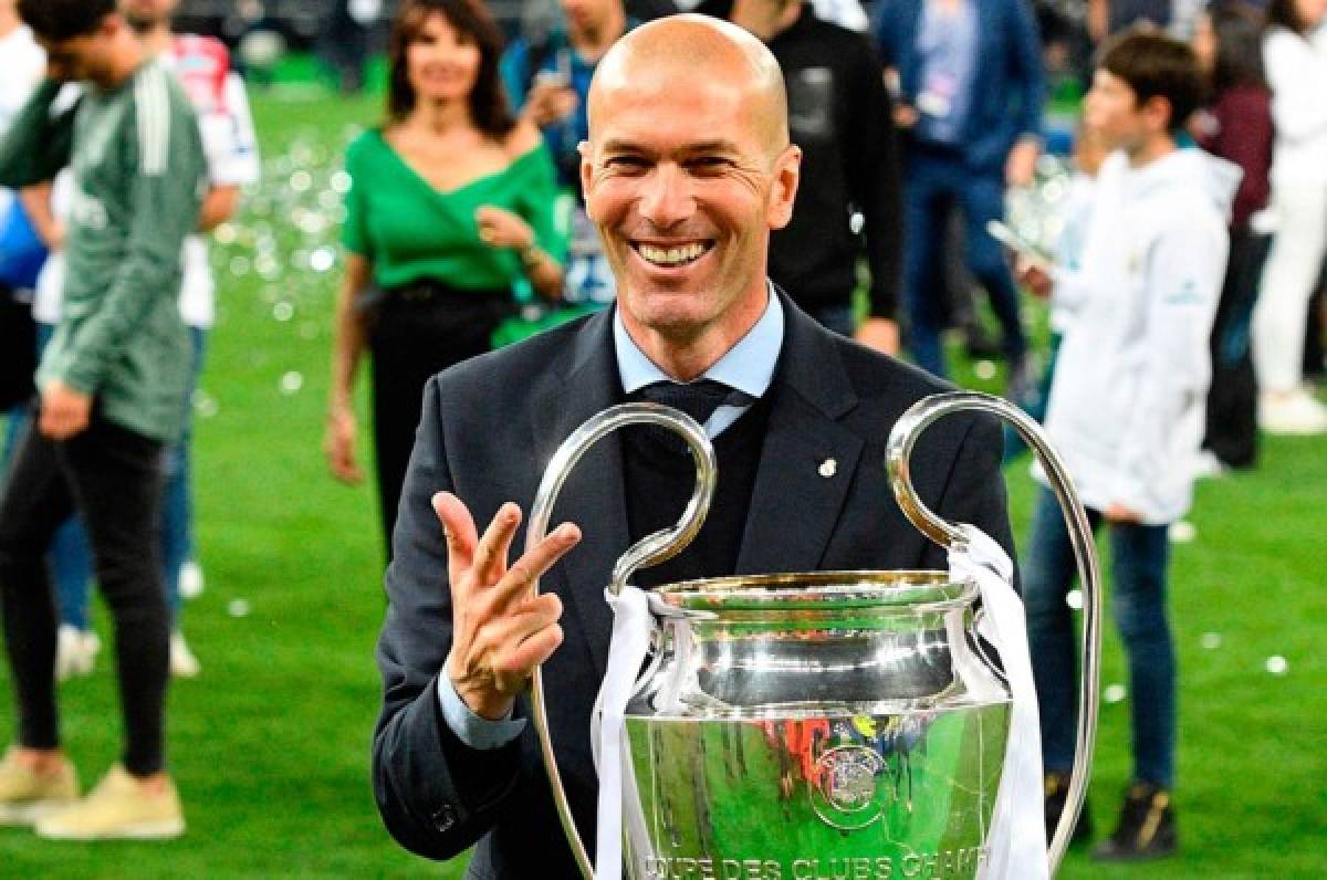Zidane tras conquistar la Champions: ''Con talento, trabajo e ilusión lo hemos conseguido'