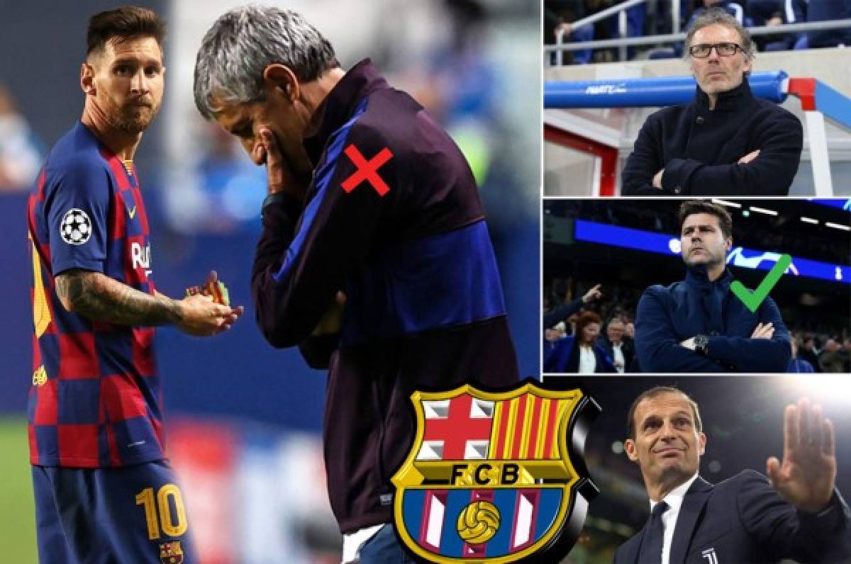 Messi tiene a su candidato: los técnicos que podrían reemplazar a Setién luego de la humillación en la Champions League
