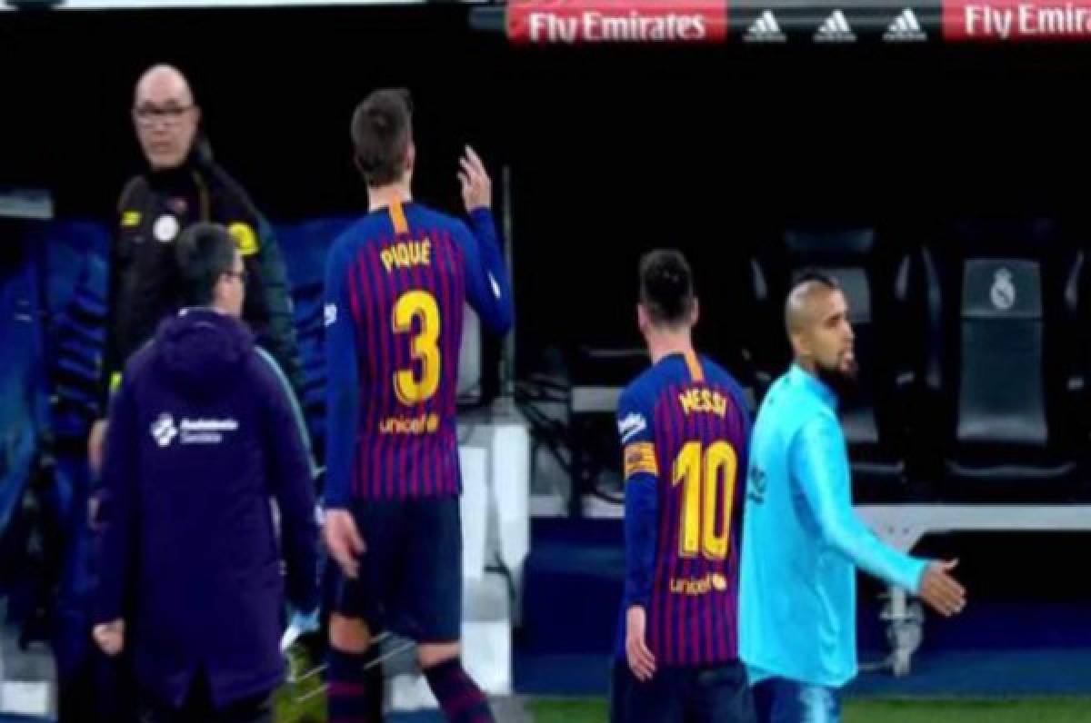 Piqué vuelve a encender a la afición del Real Madrid con gesto polémico