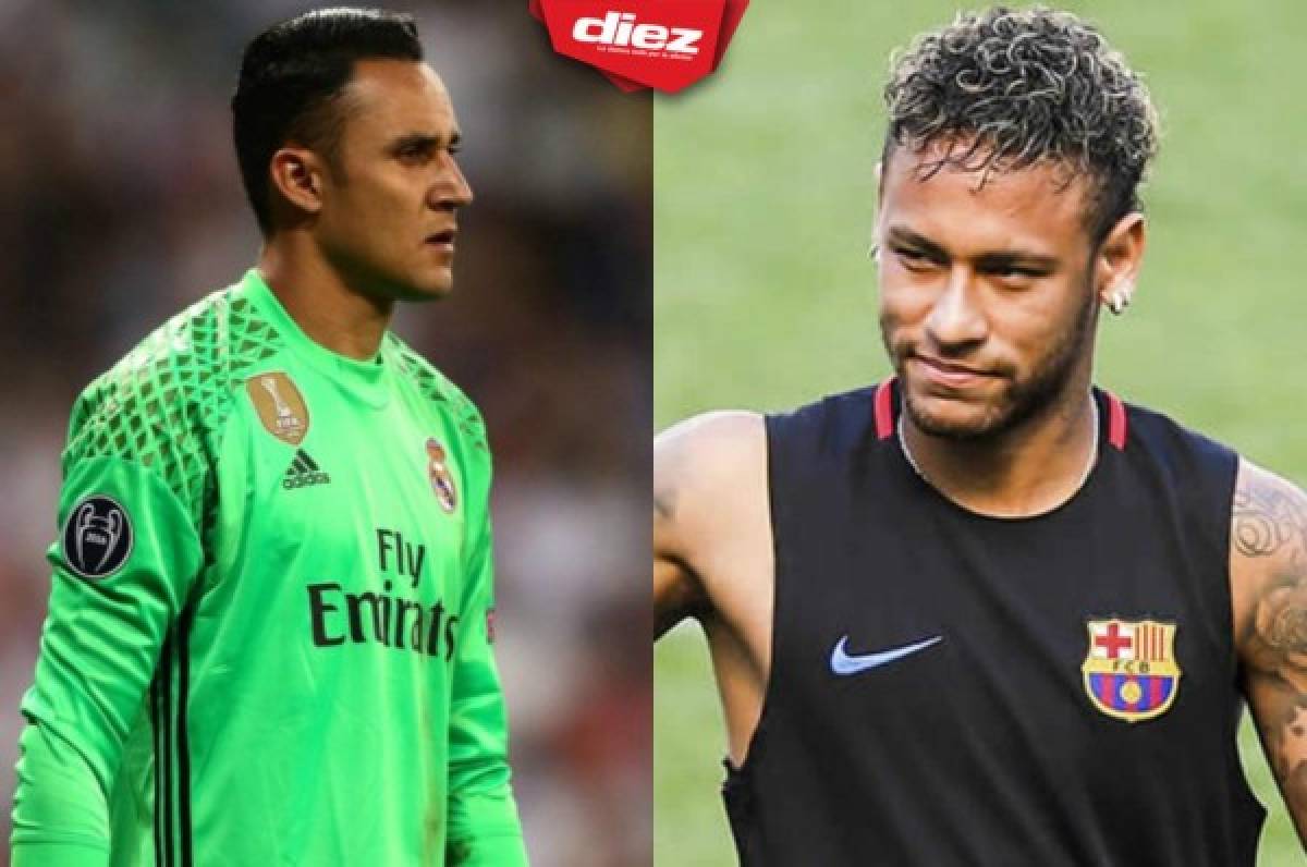 Keylor Navas: ''No es un secreto que Neymar sea un gran jugador; Es increíble''