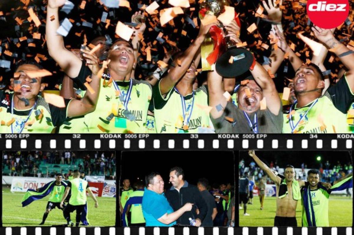 ¡Eufórica¡ La celebración de Nerlyn Membreño y el Olancho campeón de la Liga de Ascenso