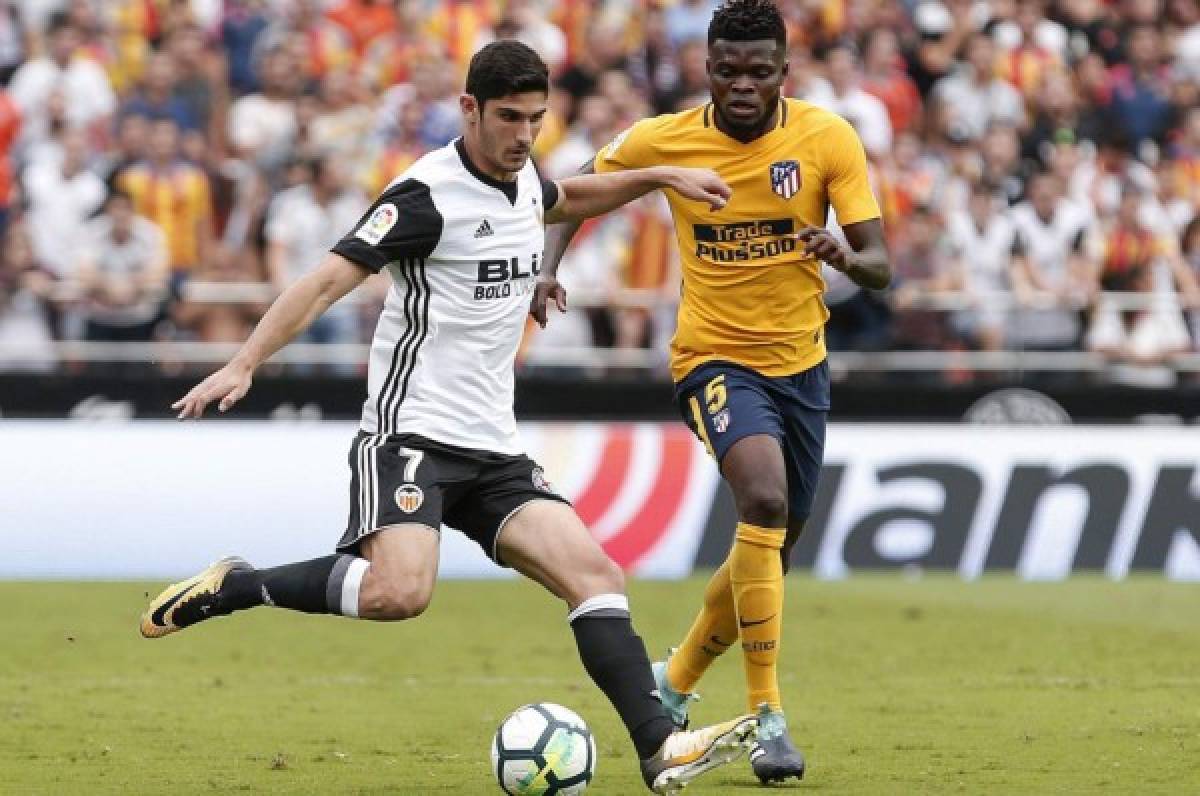 Valencia empata ante el Atlético de Madrid en Mestalla