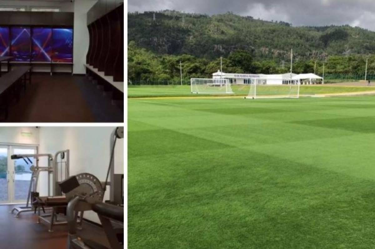 Así es la nueva sede del Olimpia, donde los futbolistas ahora llevarán a cabo sus entrenamientos.