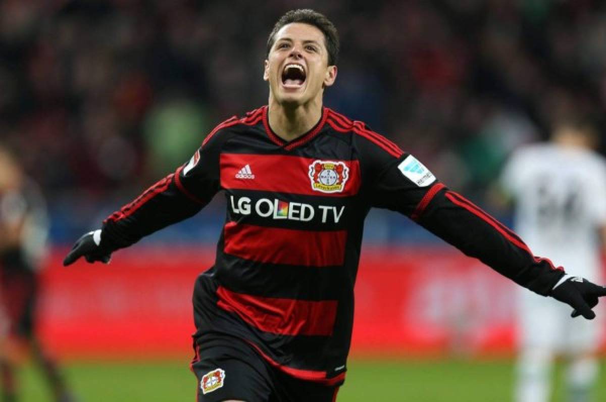 Chicharito rompe la maldición y da el triunfo al Leverkusen