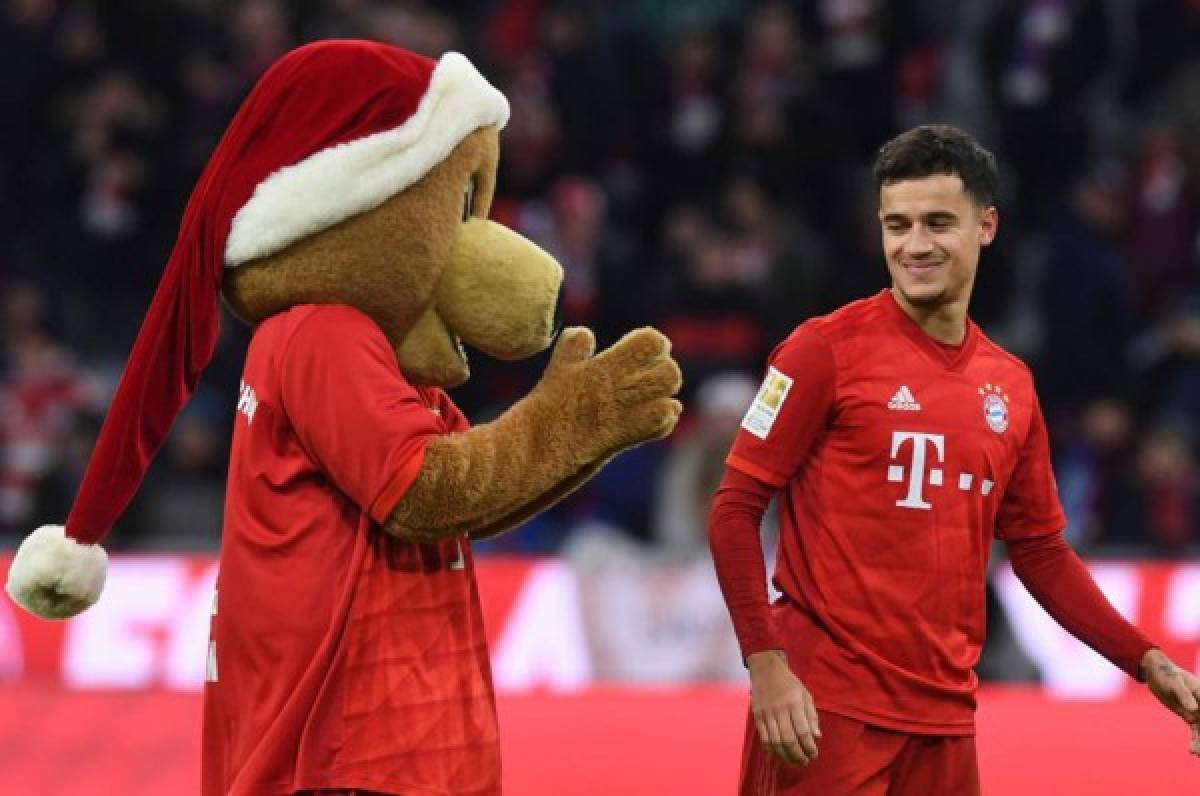 Coutinho brilla en el Bayern Munich y con hat-trick los guía al triunfo