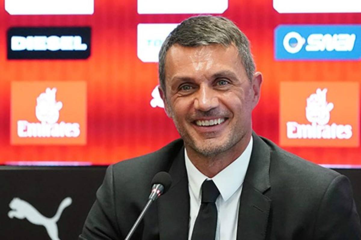 Paolo Maldini, nuevo entrenador del AC Milan de Italia