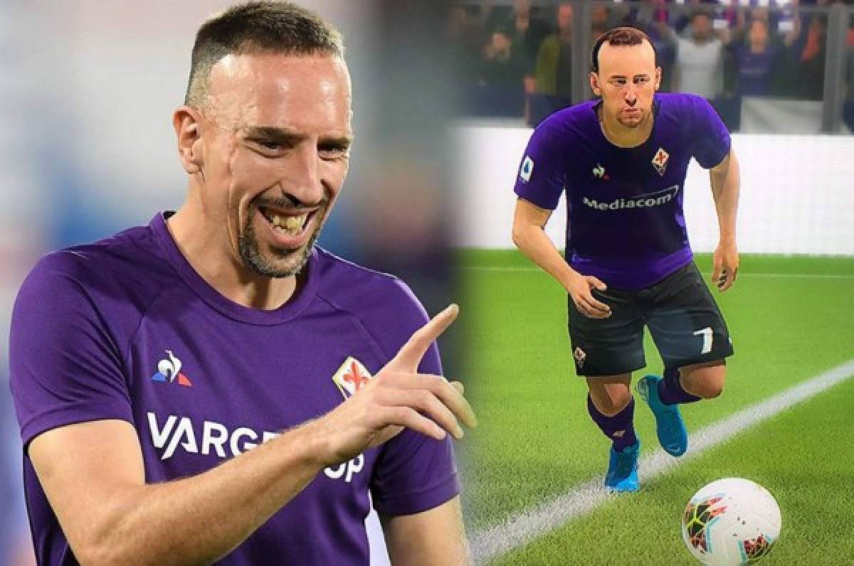 La ''queja'' de Ribéry al FIFA 20 que se hizo viral: ''¿Quién es este tipo?''