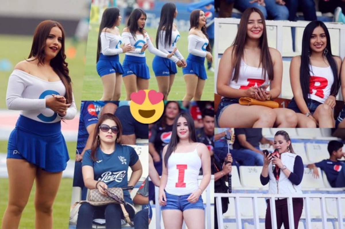 ¡El Nacional se llenó de preciosuras! Las chicas que enamoraron en el Motagua-Marathón