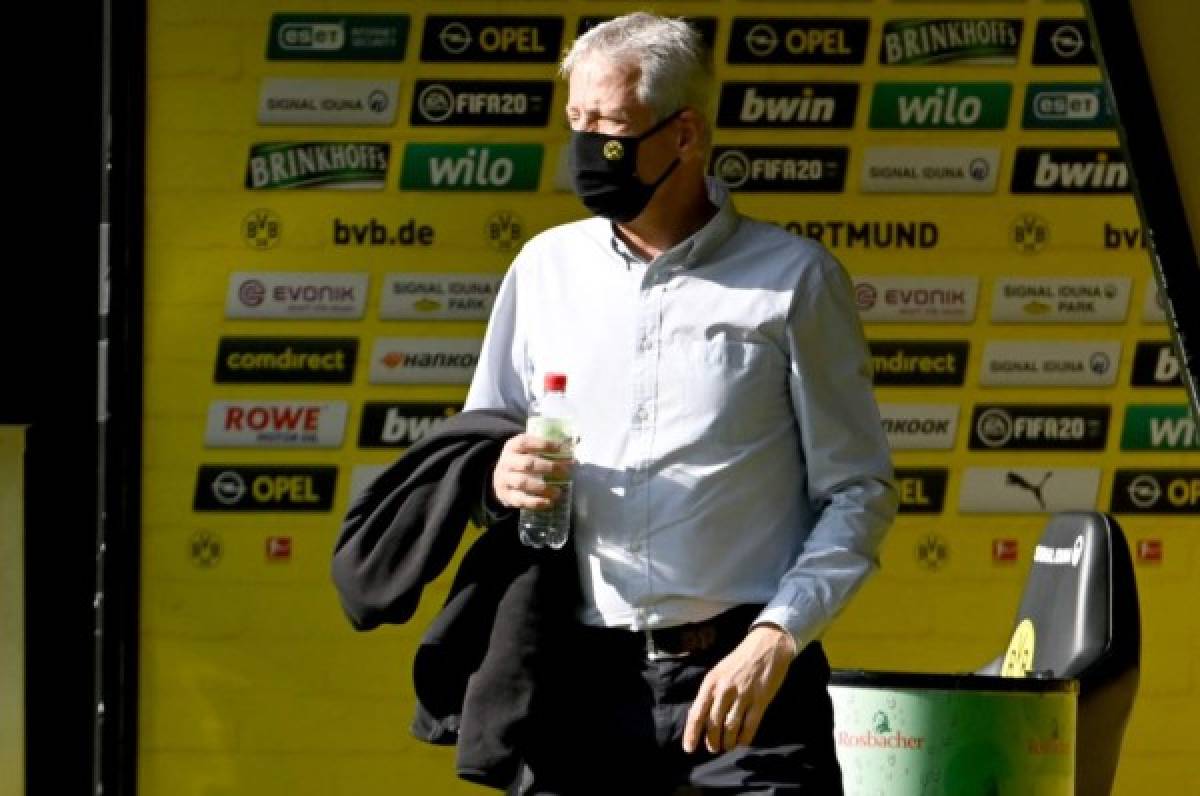 Favre desmiente rumores sobre su marcha del Borussia Dortmund