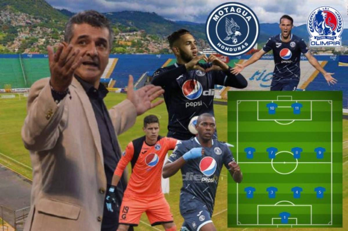 Matar o morir: El 11 de Diego Vázquez y Motagua para buscar una finalísima ante Olimpia en el Clausura 2021