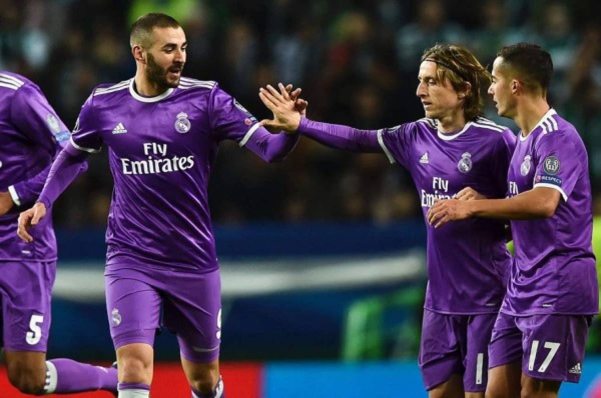 Benzema supera a Puskas y mantiene el pleno del Real Madrid en fase de grupos