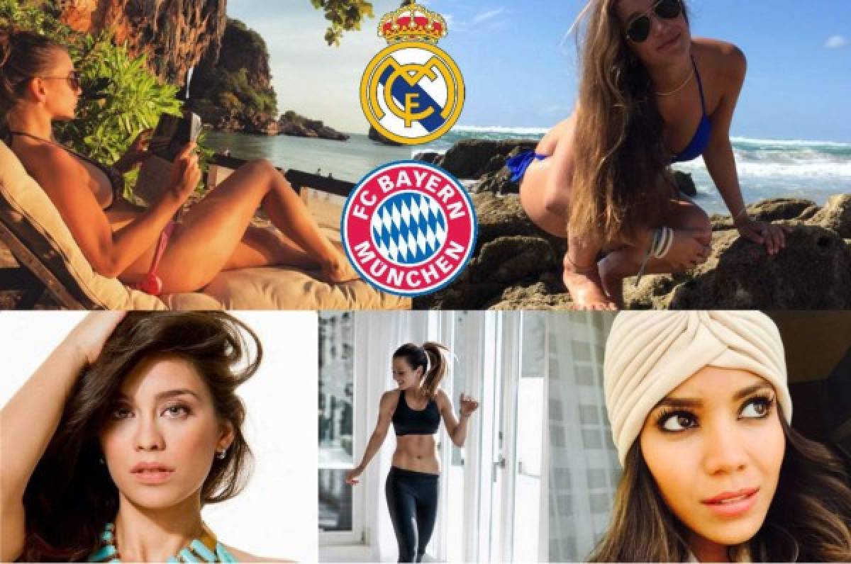 ¿Y este duelo quién lo gana? Las bellas novias y esposas de los crack del Real Madrid y Bayern