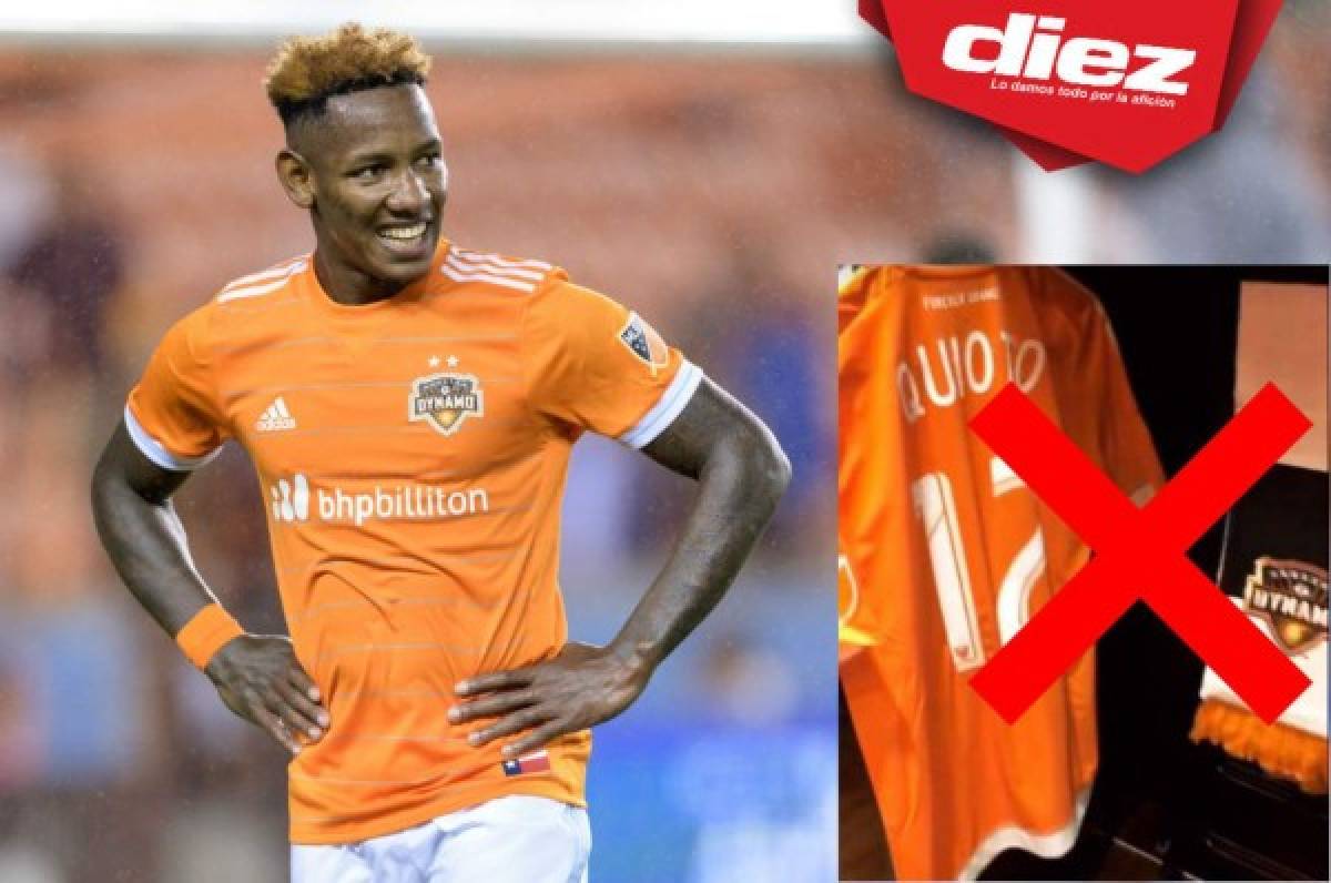 Romell Quioto usará ahora el número '31' en el Houston Dynamo