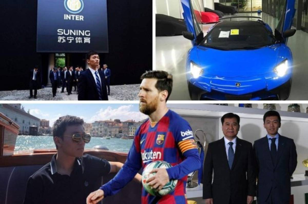 La vida de lujos de Steven Zhang, el magnate chino de 27 años que puede comprar a Messi