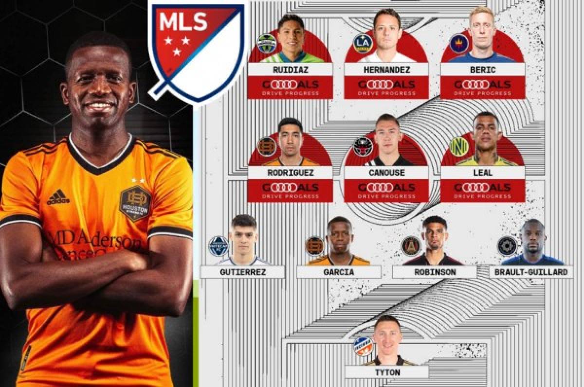 Boniek García escogido en el 11 ideal de la Semana 1 en la MLS