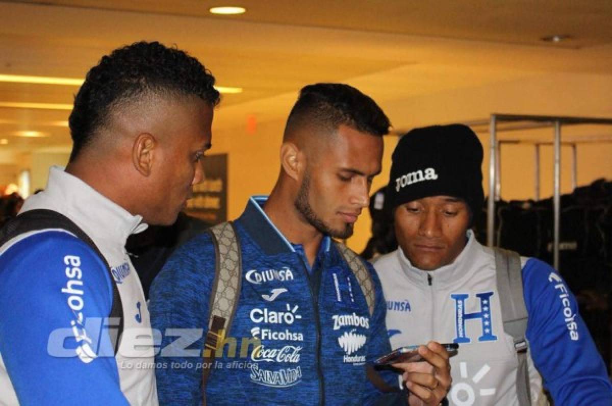 ¿Quién los recibió? La llegada de la Selección de Honduras a New Jersey