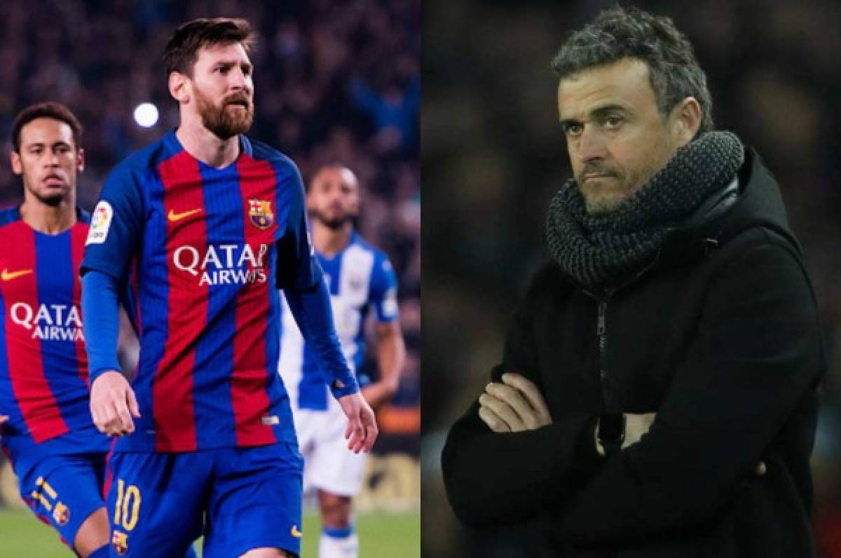 ¿Messi ha pedido la cabeza de Luis Enrique?