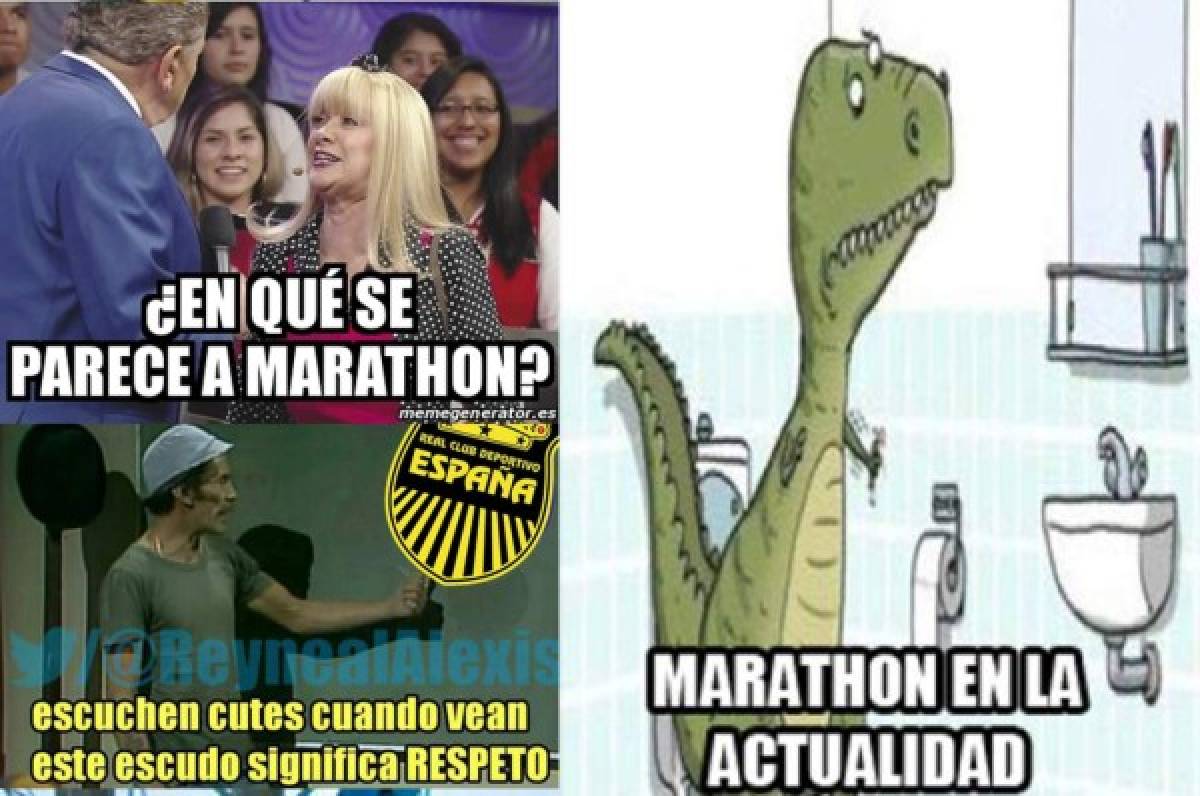 Otra vez: Marathón pierde y lo crucifican en los memes